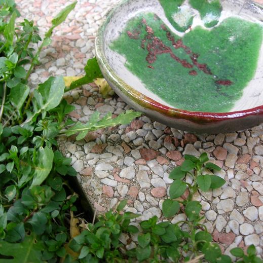 Ciotola in ceramica Raku realizzata a mano da Melissa Zanella