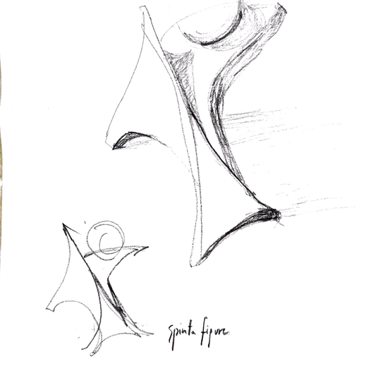 L'equilibrio del tango - Opera artistica in ceramica Raku realizzato a mano da Melissa Zanella