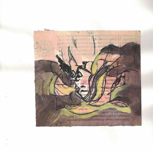 Bozza per la copertina album Cristina Colosso realizzata da Melissa Zanella