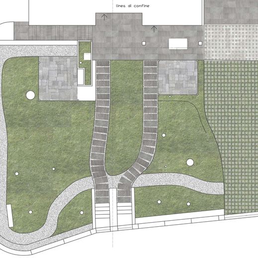 Progetto di ristrutturazione di un giardino privato a cura di Melissa Zanella