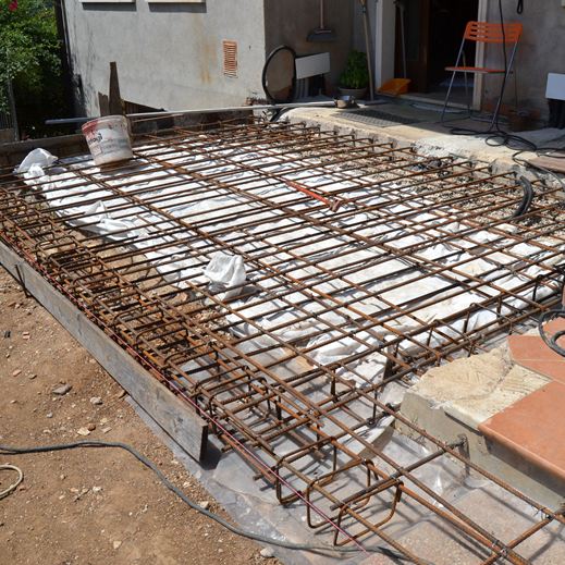 Lavori di ristrutturazione di un giardino privato, progetto a cura dell'architetto Melissa Zanella