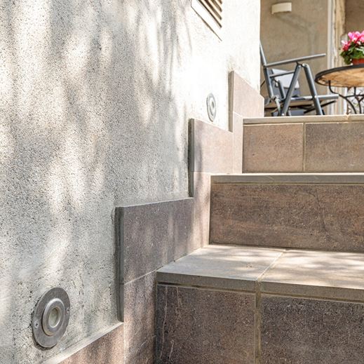 Un giardino privato dopo i lavori di ristrutturazione, progetto a cura dell'architetto Melissa Zanella