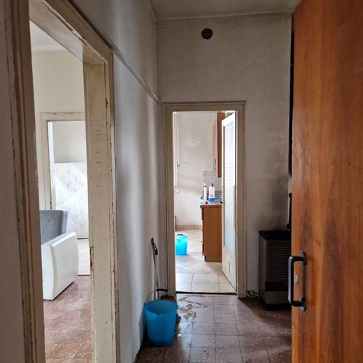 Un appartamento prima della ristrutturazione, progetto curato da Melissa Zanella, architetto a Vicenza