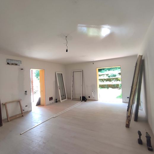 Appartamento durante la ristrutturazione, progetto curato da Melissa Zanella, architetto a Vicenza