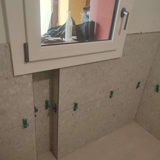 Appartamento durante la ristrutturazione, progetto a cura dell'architetta Melissa Zanella, Vicenza