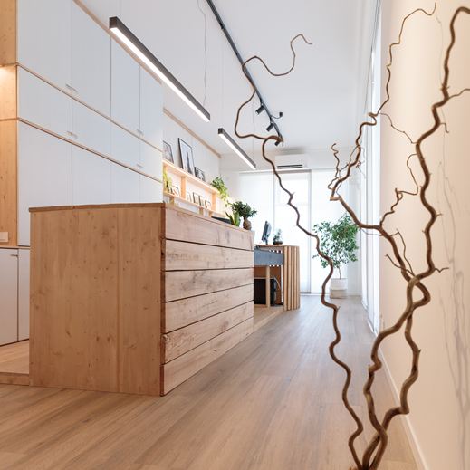 Progetto di interior design e ristrutturazione studio fotografico