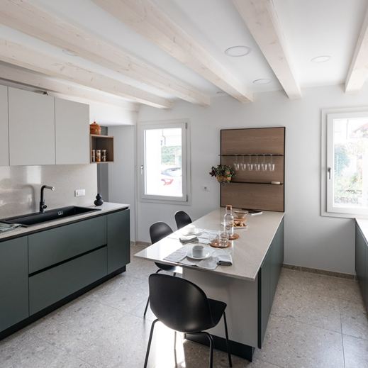 Progetto di ristrutturazione e rinnovo cucina
