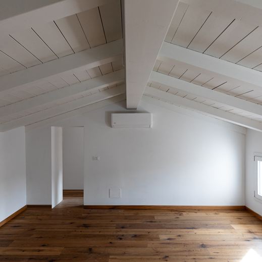 ristrutturazione e rinnovo soffitta