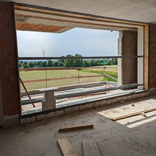 Zona giorno prima della ristrutturazione, progetto gestito dall'arch. Melissa Zanella 2