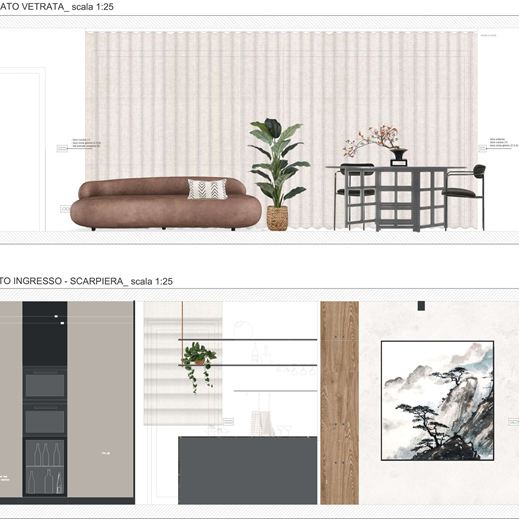 come rinnovare casa: colori, arredi- progetto interior design curato da architetto Melissa Zanella