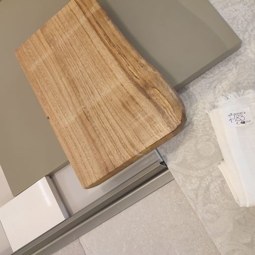 Scelta materiali per progetto di interior design curato dall'architetta Melissa Zanella