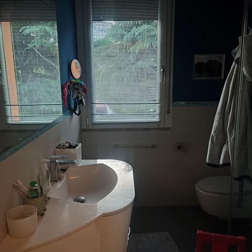 Bagno - Prima della ristrutturazione progetto curato dall'architetta Melissa Zanella