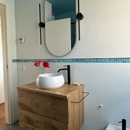 Progetto di interior design bagno e ristrutturazione appartamento a cura dell'architetta Melissa Zanella 2