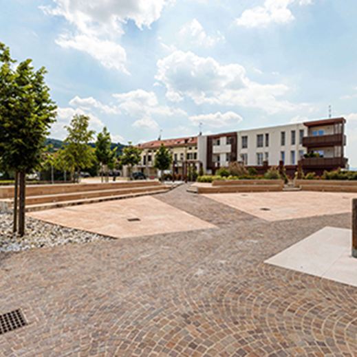 vista anfiteatro - completamento progetto di rigenerazione del tessuto urbano ad Altavilla Vicentina, Vicenza 2