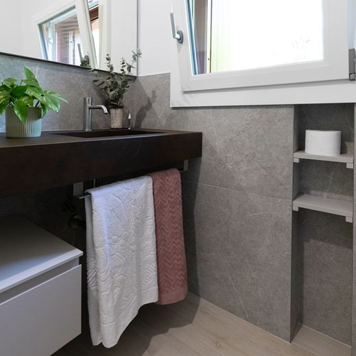 Ristrutturazione bagno appartamento a Vicenza a cura dell'architetto Melissa Zanella 4