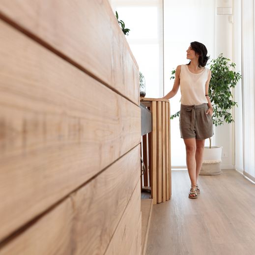 Progetto di architettura d'interni per negozio fotografia a cura dell'architetta Melissa Zanella