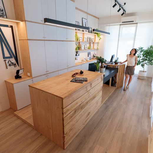 Progetto di interior design e ristrutturazione studio fotografico 4